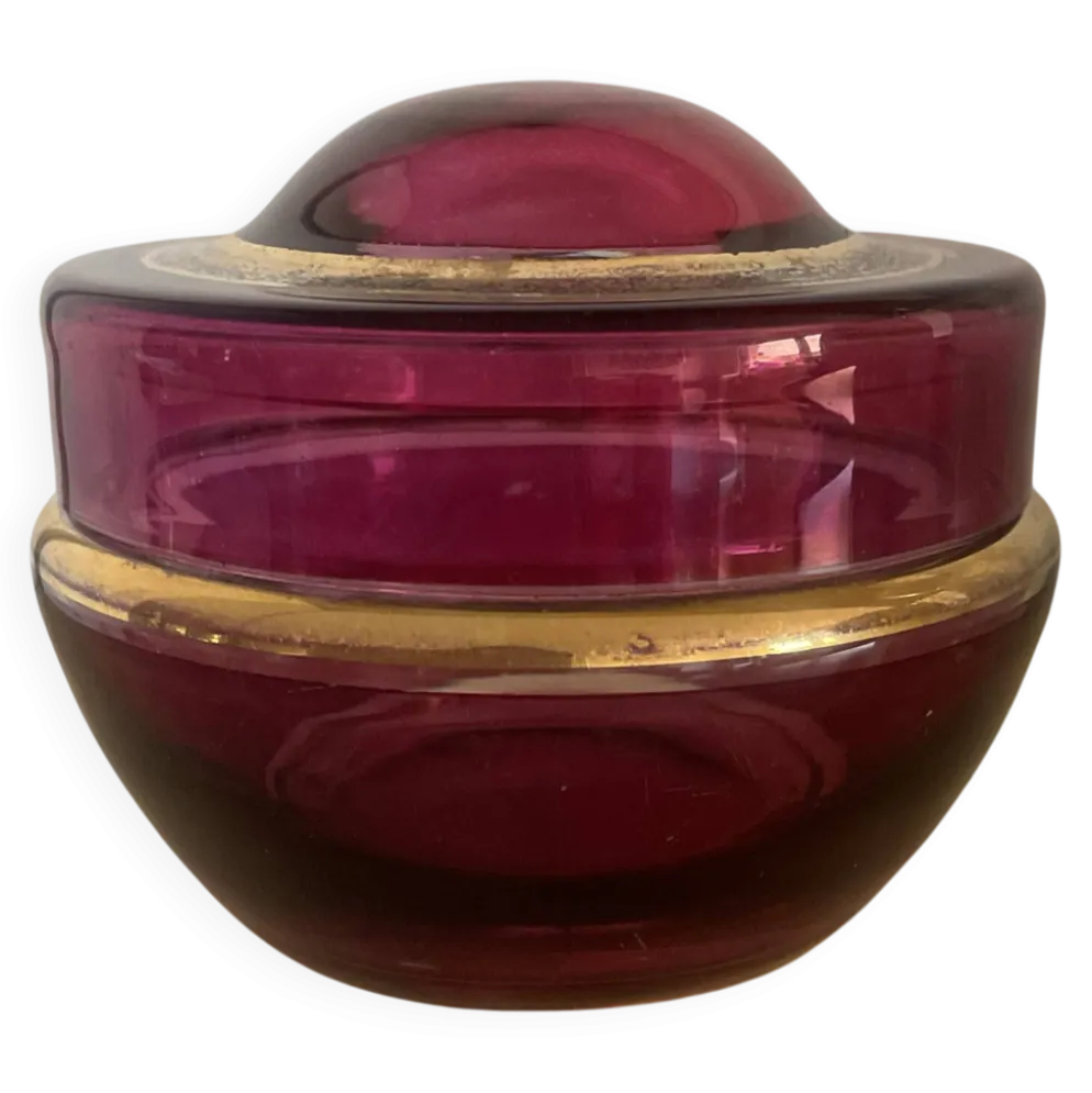 Vide poche Art déco en verre soufflé