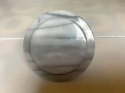 Vide poche baguier marbre gris blanc