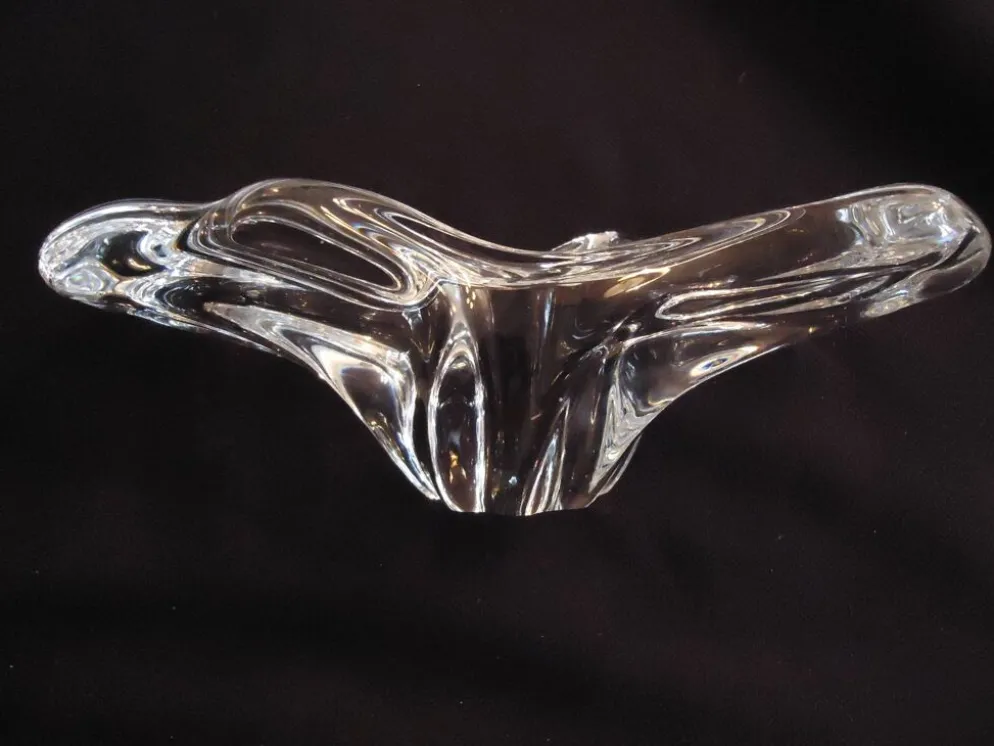 Vide-poche cendrier en cristal de Baccarat Modèle Avila