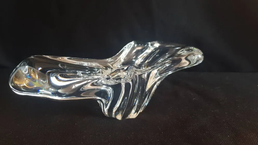 Vide-poche cendrier en cristal de Baccarat Modèle Avila