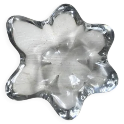 Vide poche , cendrier en verre en cristal forme d'étoile
