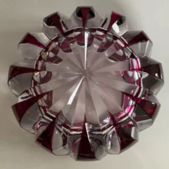 Vide poche cristal de Saint Louis des années 70.