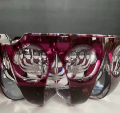 Vide poche cristal de Saint Louis des années 70.