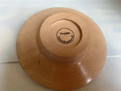 Vide poche en bois Nopjes houtdraaiwerk fait main