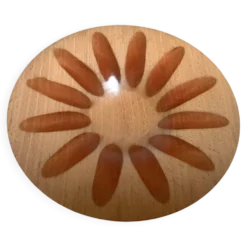 Vide poche en bois Nopjes houtdraaiwerk fait main