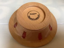 Vide poche en bois Nopjes houtdraaiwerk fait main