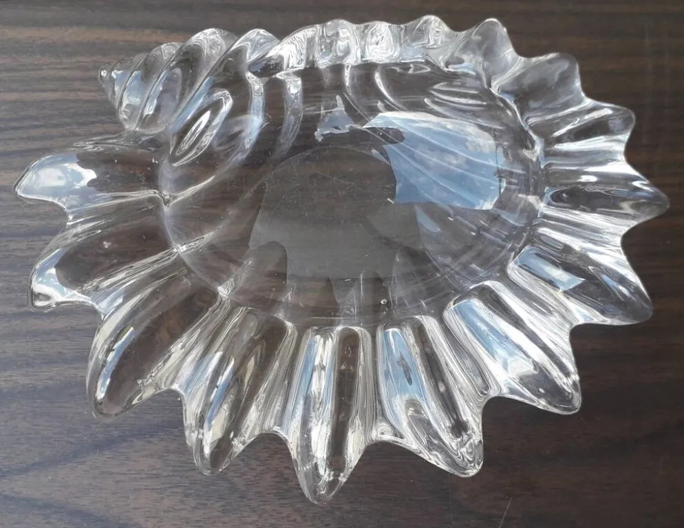 Vide poche en verre coquillage
