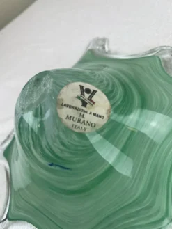 Vide poche en verre de murano