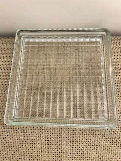 Vide poche en verre épais