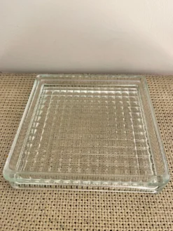 Vide poche en verre épais