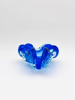 Vide-poche Josef Hospodka Sommerso bleu, années 60-70s