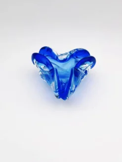 Vide-poche Josef Hospodka Sommerso bleu, années 60-70s