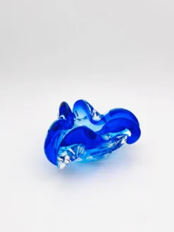 Vide-poche Josef Hospodka Sommerso bleu, années 60-70s