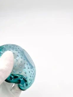 Vide-poche Murano Bullicante bleu, années 60-70