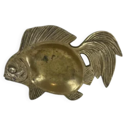 Vide poche poisson en laiton