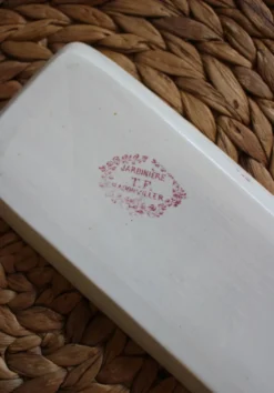 Vide Poche Porte savon rose Jardinière Badonviller
