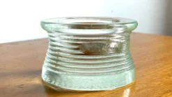 Vide-poche presse-papier verre vintage