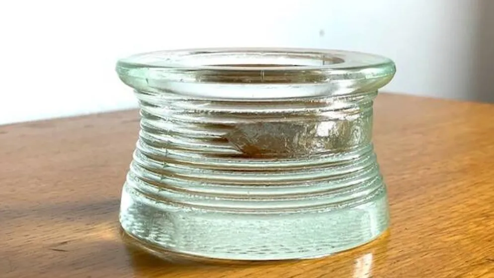 Vide-poche presse-papier verre vintage