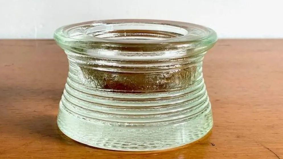 Vide-poche presse-papier verre vintage