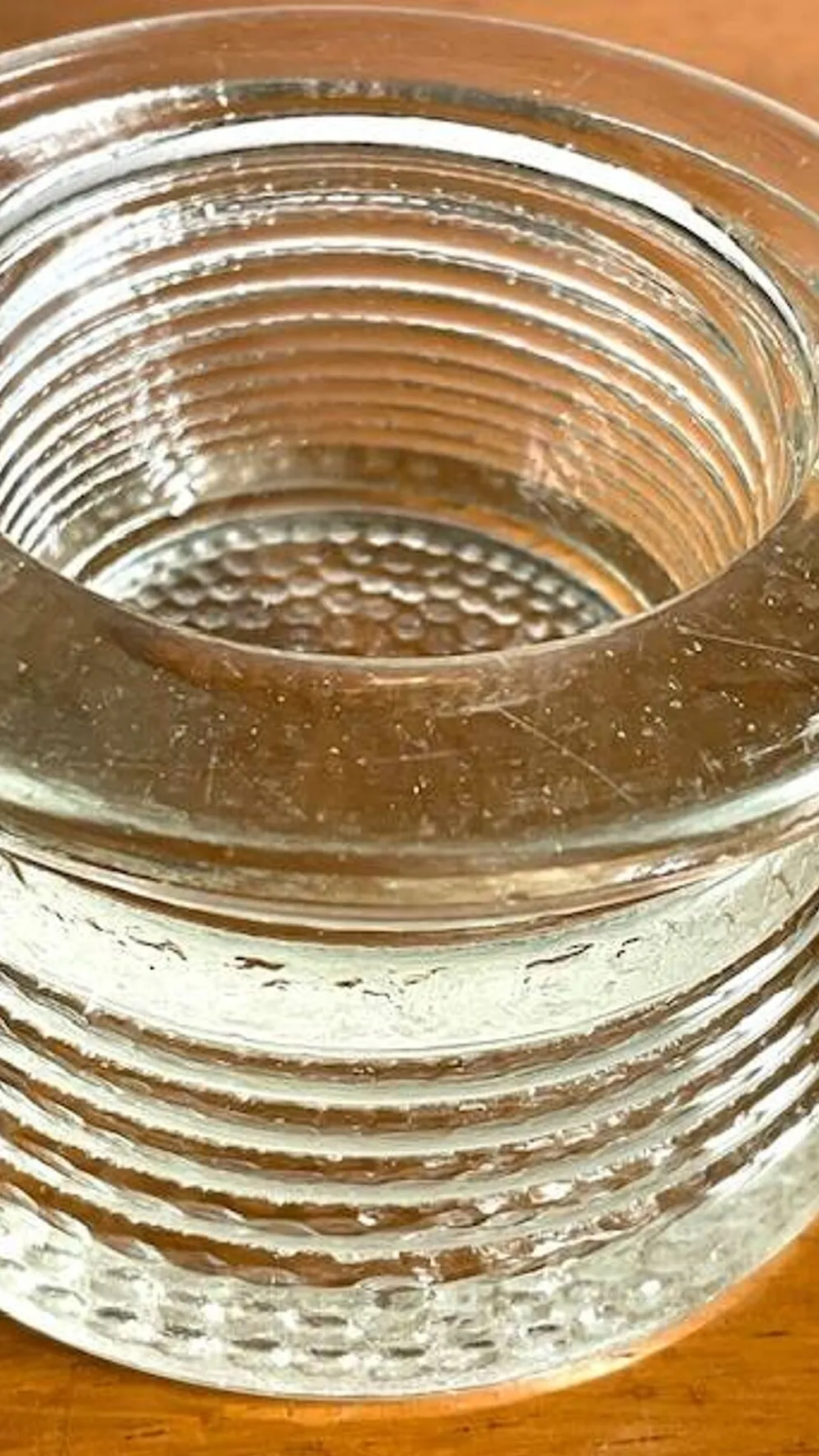 Vide-poche presse-papier verre vintage