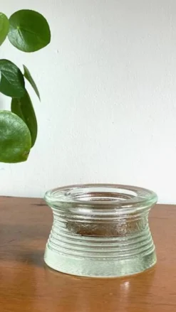 Vide-poche presse-papier verre vintage