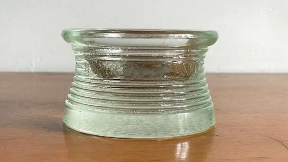 Vide-poche presse-papier verre vintage