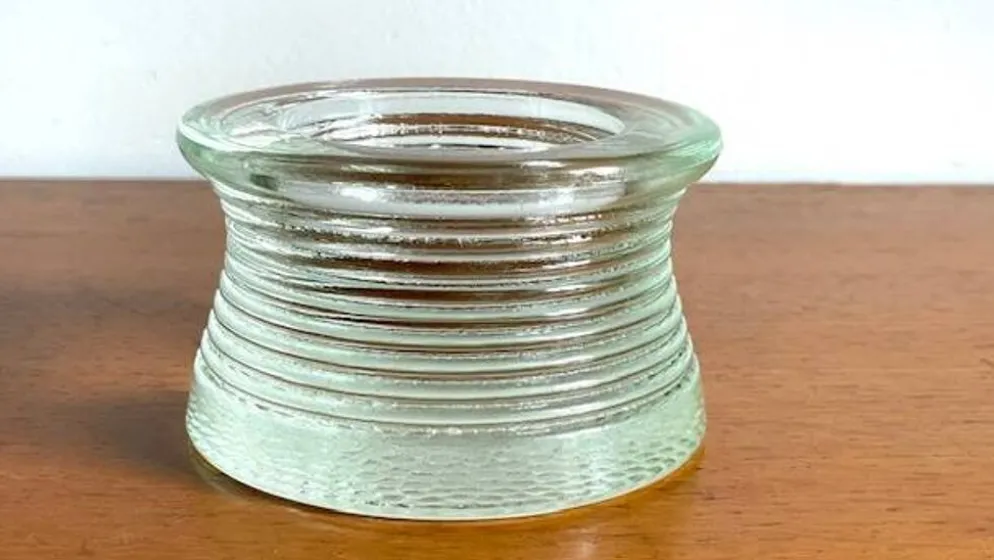 Vide-poche presse-papier verre vintage