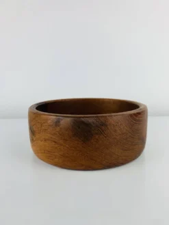 Vide poche scandinave en teck, années 60