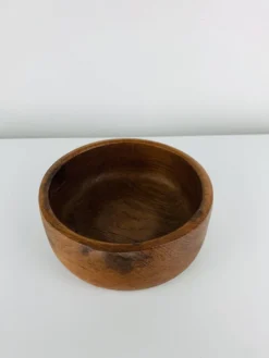 Vide poche scandinave en teck, années 60