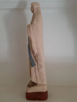 Vierge en platre 19ème