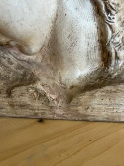 Vierge en plâtre