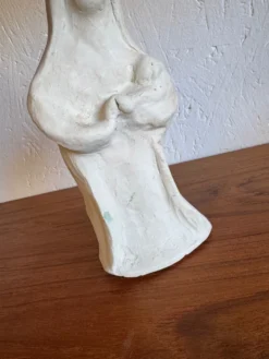 Vierge à l’enfant en plâtre