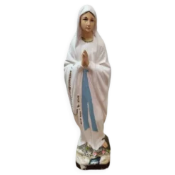 Vierge Marie, statue plâtre début XXéme