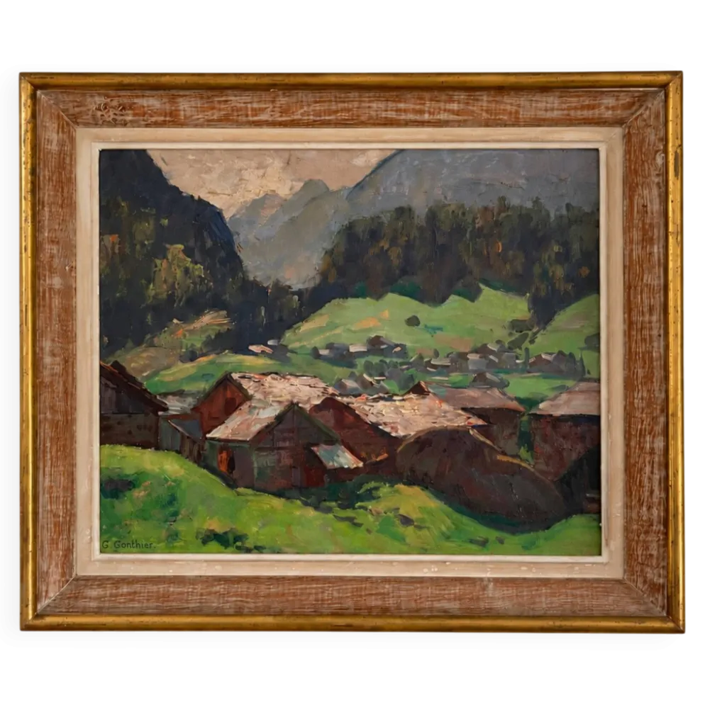 Village de Savoie - Georges Gonthier, XXe
