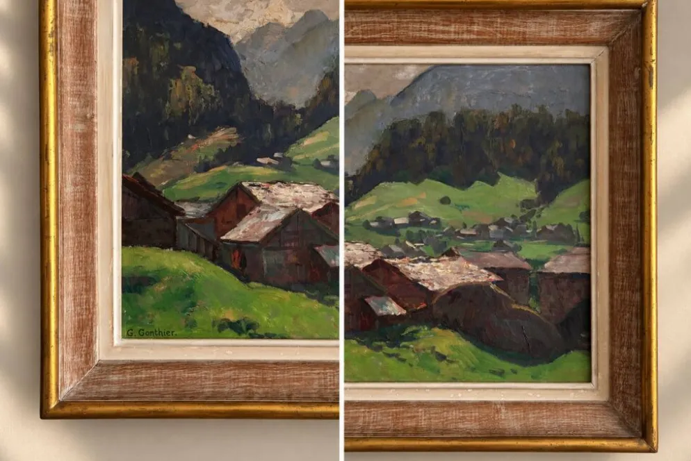 Village de Savoie - Georges Gonthier, XXe