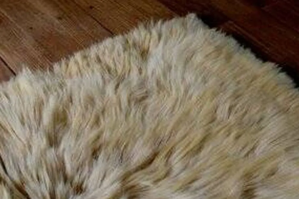 Vintage Alpaca Rug, 1970s