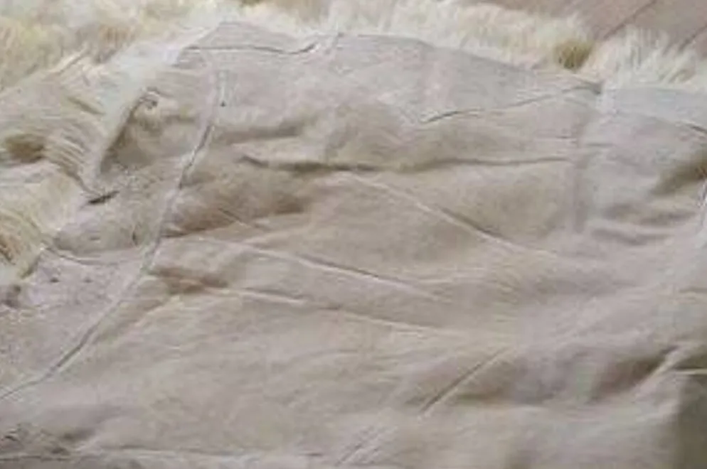 Vintage Alpaca Rug, 1970s