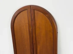 Vintage Foldable Teak Mirror by Fakse Furniture, 1960s