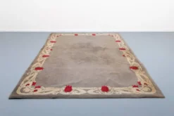 Vintage Limited Edition Italian rug ‘Tulipano’ from Voghi for Villa d’Este