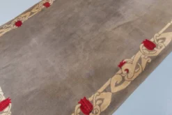 Vintage Limited Edition Italian rug ‘Tulipano’ from Voghi for Villa d’Este