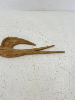 Vintage Teak Wood Wall Bird, 1960s