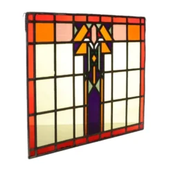 Vitrail coloré de l'École d'Amsterdam – Art déco