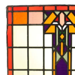 Vitrail coloré de l'École d'Amsterdam – Art déco