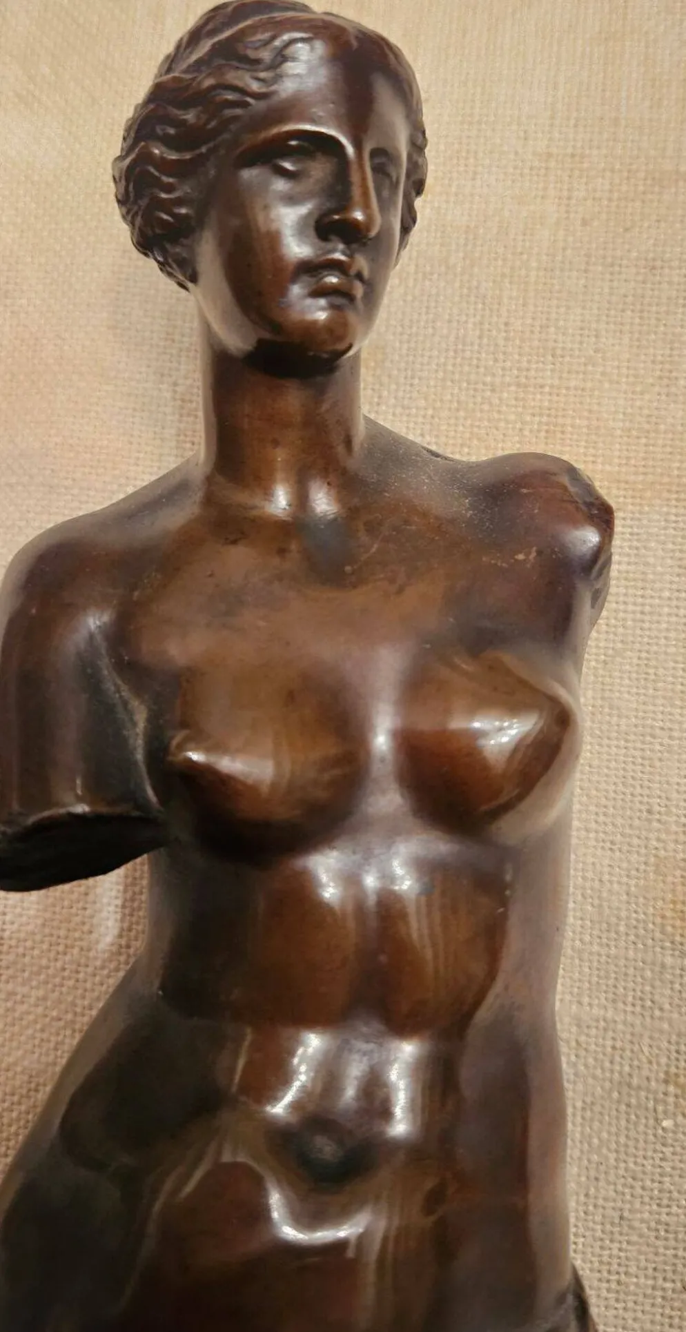 Vénus De Milo Sujet Bronze Ferdinand Barbedienne