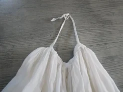 Voile De Berceau ancien avec dessus de lit assorti