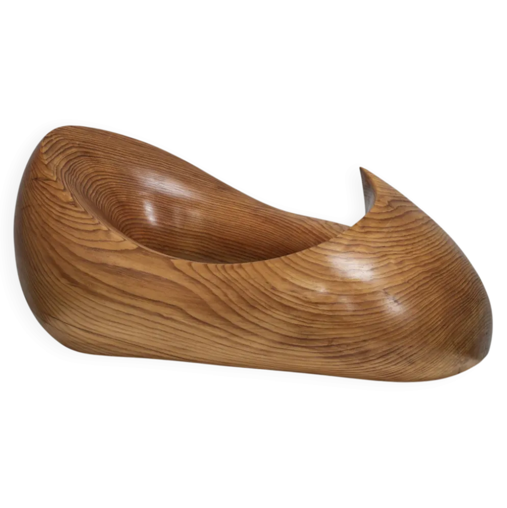 Voler en solo, forme sculpturale organique par Ineke van Zuuren, années 1970.