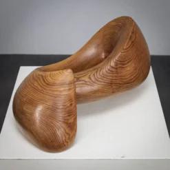 Voler en solo, forme sculpturale organique par Ineke van Zuuren, années 1970.