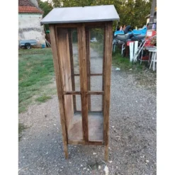 Volière cage à oiseaux bois et grillage
