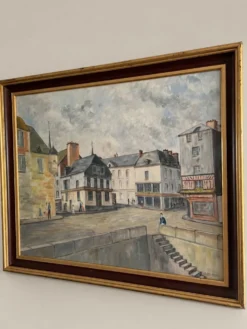 Vue du port de Honfleur – M. Delarue XXeme