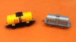 Wagon Citerne Shell / Wagon Citerne Azur Echelle : 1/87ème